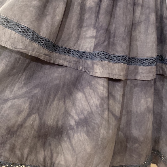 Tie die blue mini dress - Picture 6 of 7